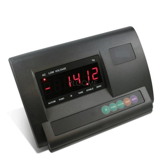 Recharable Digital Weighing Indicator Load Cell Weight Meter Platform Scale Controller Loadometer ENGLISH Panel LED Display ,High Accuracy