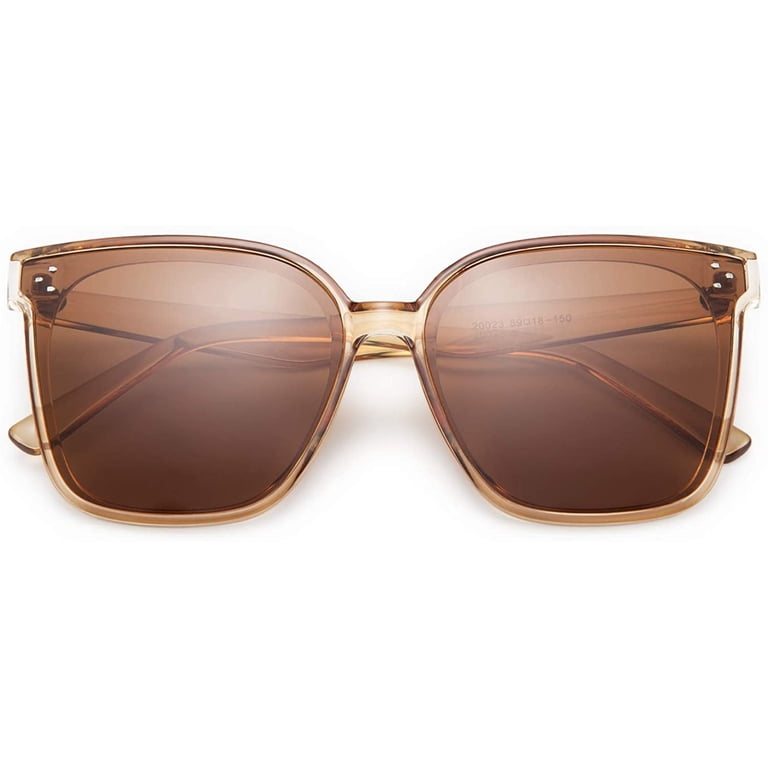 FEISEDY Retro Square Polarized Sunglasses Women Men  display picture 2