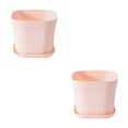 thumbnail image 1 of Maceta nórdica Cateissary para flores 2Conjunto Rosa, 1 of 6