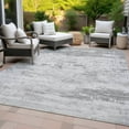 thumbnail image 3 of Dalyn Rugs Machine Washable Indoor/Outdoor Chantille ACN2145 Silver 3' x 5' Rug, 3 of 9