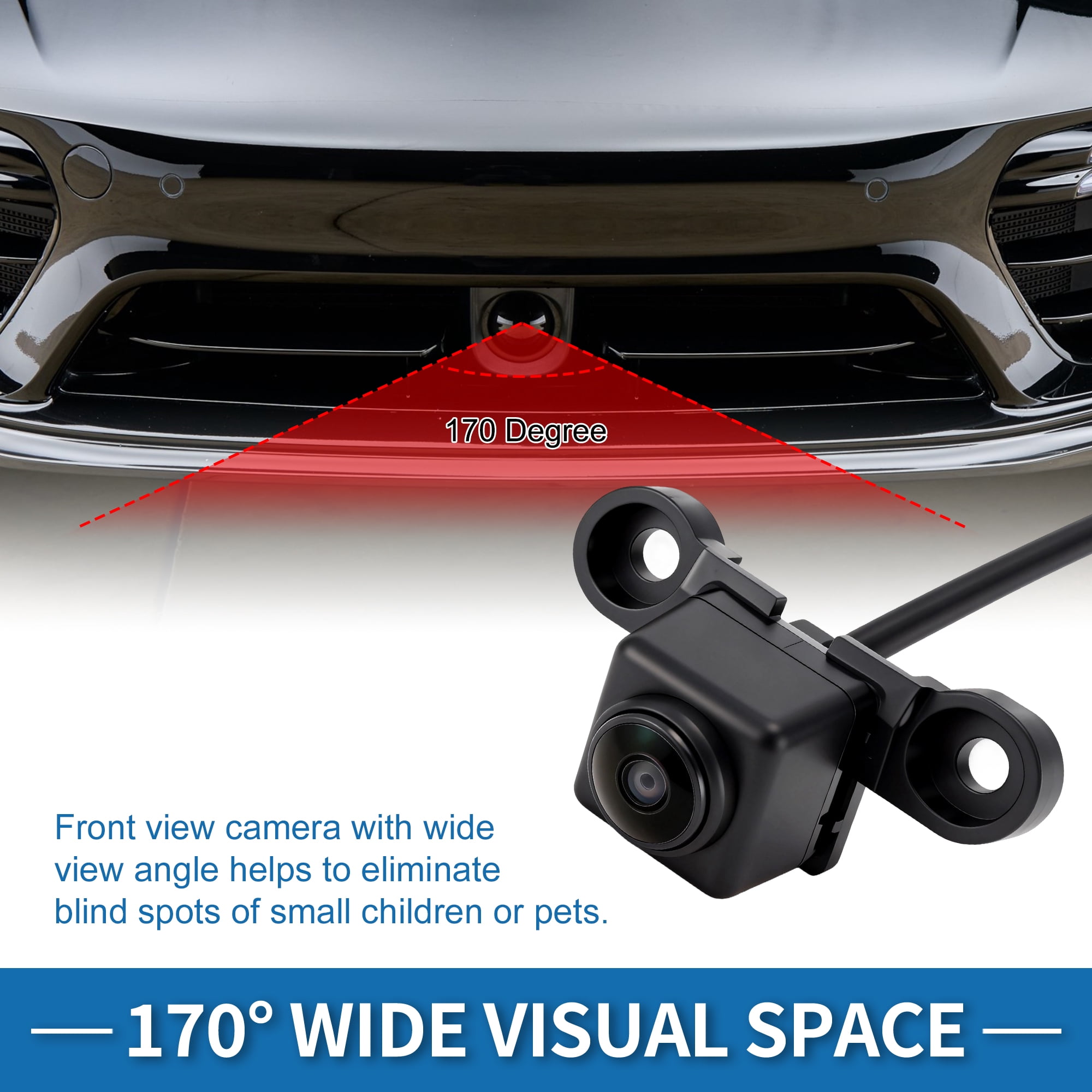 Unique Bargains Front View Park Assist Camera Replacement for Cadillac CTS 2014-2019