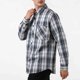 thumbnail image 5 of Mens Casual de Manga Corta Botón Abajo Camisas de Manga Larga a Damas Bolsillo Tee Cuello Turndown, 5 of 6