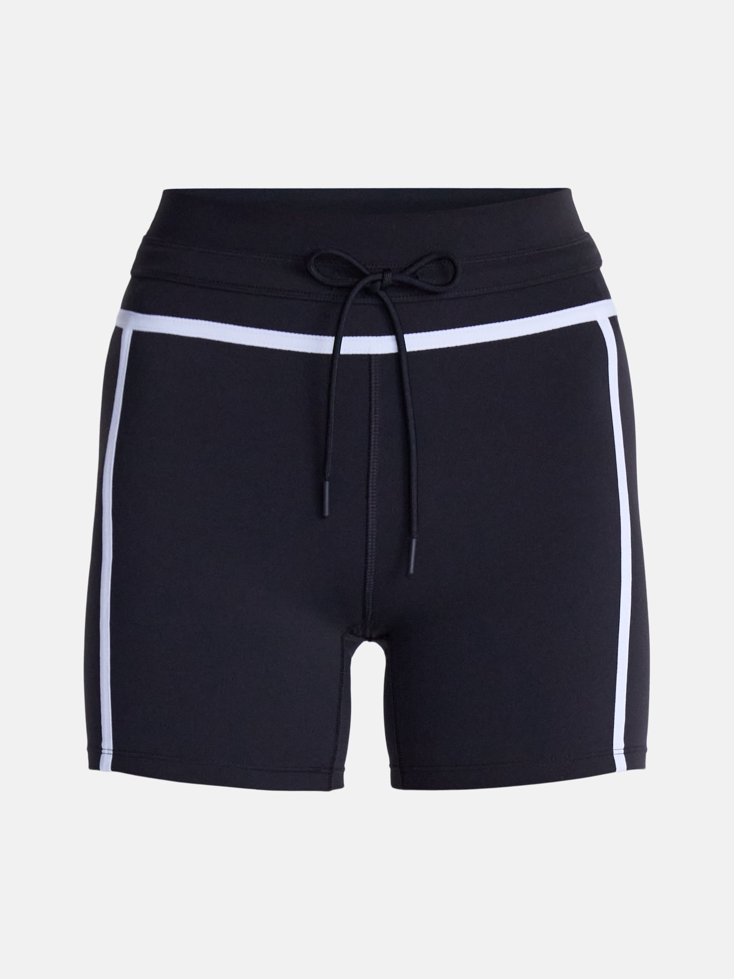 Avia Women's and Women's Plus SoftSculpt Tipped Bike Shorts, 5" Inseam, Sizes XS-4X