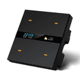 thumbnail image 3 of Tuya Zigbee Smart Scene Switch Lighting Smart Control Scene Control Switch Panel Smart Socket Smart Switch 485 86 Box C,1 x Tuya Zigbee Smart Scene Switch,Black, 3 of 8