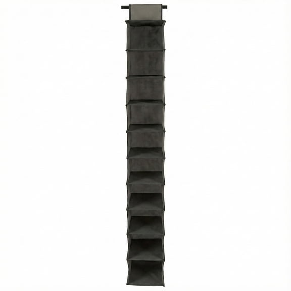 Simplify 10 Shelf Closet Organizer in Grey