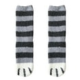 thumbnail image 4 of Dewadbow Women Cat Claws Socks Warm Sleep Floor Socks Plush Fleece Hosiery, 4 of 6