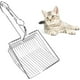 thumbnail image 1 of Pala para arena para gatos, pala profunda para tamizar rápidamente, pala para arena para gatos de acero inoxidable, fácil de limpiar para mascotas, gatos y perros, 1 of 5