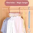 thumbnail image 1 of LAKUB Hangers Clothes Rack, Anti-skid Rotate Hanger Anti-skid Multifunction Clothes Hanger Hook Storage Rack, 1 of 9