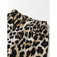 thumbnail image 5 of Toddler Baby Girl Clothes Long Sleeve Animal Style Tops Leopard Printed Pants Outfit Set Apricot 3-6 Months, 5 of 6