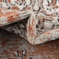 thumbnail image 3 of Unique Loom Nyla Collection Area Rug - Smile (4' x 6' Rectangle Salmon Pink/Black), 3 of 6