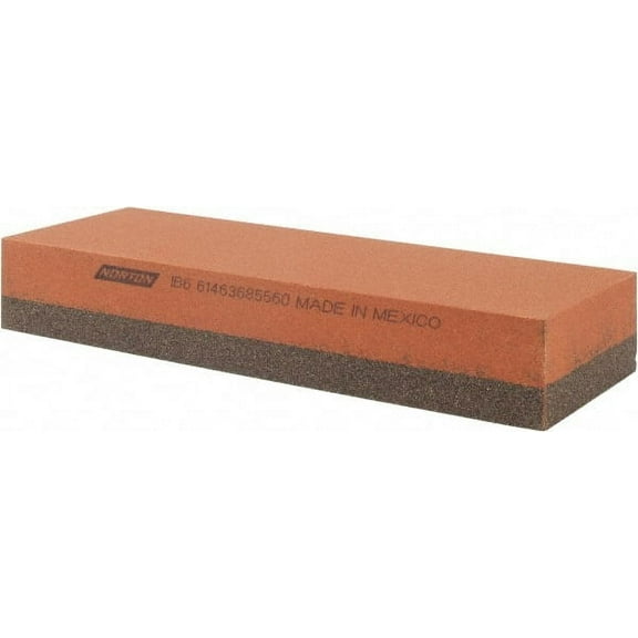 Norton IB6 Combination Course/Fine Aluminum Oxide Sharpening Stone, 6" x 2" x 1"