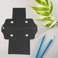 thumbnail image 3 of kusrkot Inner Insert Bag Zipper W/ 2 Pocket Zip Top for Totes Black 17.5cm 40cm, 3 of 7