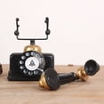 thumbnail image 4 of Teléfonos de marcación rotativa, clásico, antiguo, Retro, fijo, escritorio, teléfono Vintage para el hogar, la oficina y la escuela, 4 of 5