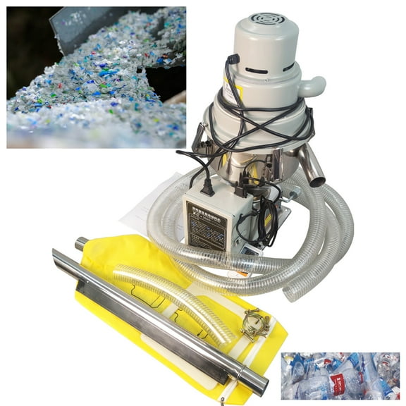 Suction Plastic Suction Filling Feeding Machine Gray Vacuum Automatic High Power 220V