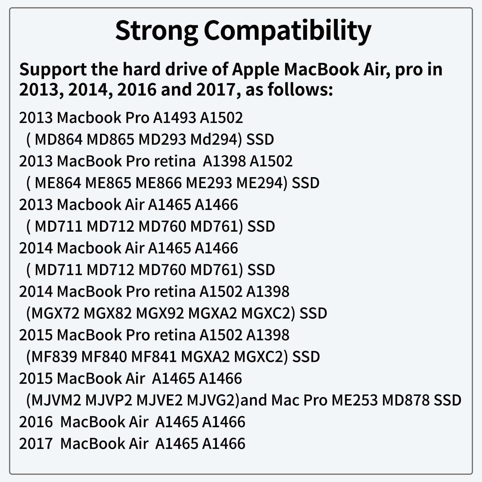 ACASIS 20Gbps External Storage Enclosure for MacBook Air/Pro/iMac 2013-2017 M.2 NVMe SSD
