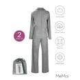 thumbnail image 6 of MeMoi Women's Notch Collar Cotton Blend Pant Pajama Set - Womens - Female, 6 of 7