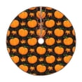thumbnail image 1 of Fotbe Orange Pumpkin And Autumn Maple Pattern Christmas Tree Skirt, Tree Skirts Plush Christmas Decorations, Christmas Tree Skirts Xmas Decorations Holiday Party Decor-36", 1 of 6