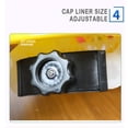 thumbnail image 3 of Hard Hats Safety Ventilated Breathable Hard Cap with Solar Fan and Removable Adjustable Lining (Blue), 3 of 9