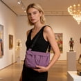 thumbnail image 1 of Bolso bandolera de lona para mujer, bolso de hombro, riñonera, bolso pequeño – Correa ajustable y desmontable, diseño ligero y compacto, ideal para el día a día, uso casual y viajes., 1 of 6