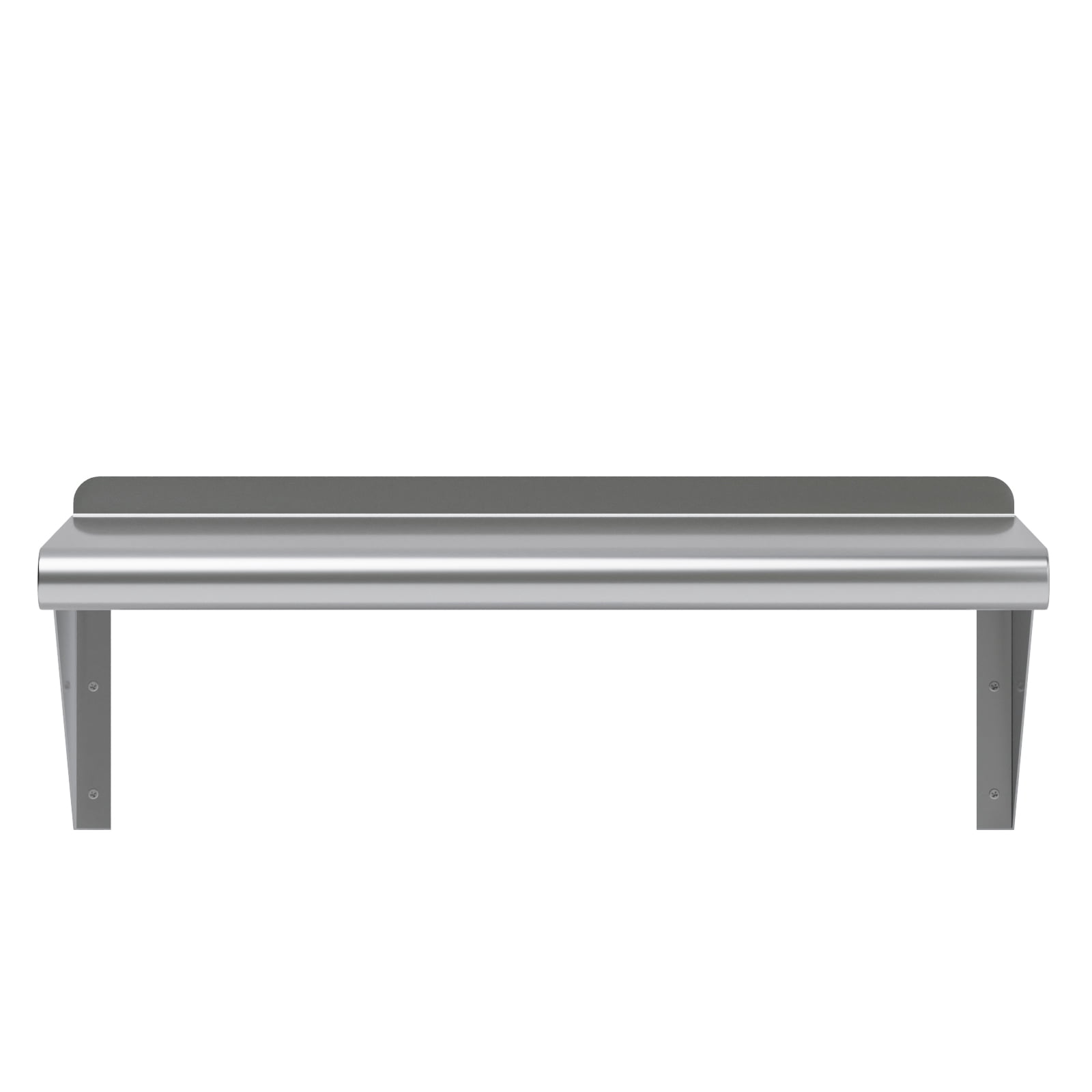 AmGood 10 in. x 24 in. Stainless Steel Wall Shelf | NSF Certified | Appliance & Equipment Metal Shelving | Kitchen, Restaurant, Garage, Laundry, Utility Room