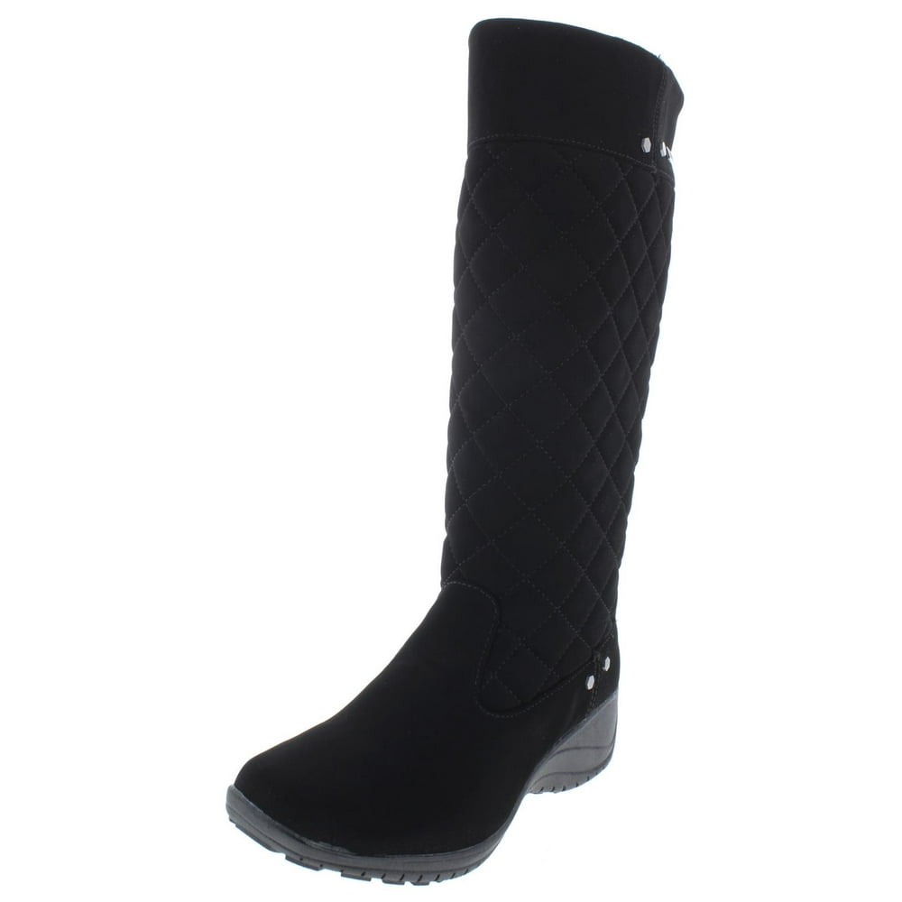 snowday tall waterproof quilted snow boot