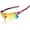 Red, variant on Outdoor Sports Cycling Polarized Sunglasses Frame-less Glasses Lightweight High Elasticity Impact Resistance with Built-in Myopia Rubber Frame Stitching Sun Glass