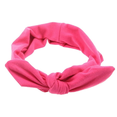 

Knot Elastic Cloth Rabbit Ear Pure Color Headband