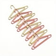 thumbnail image 1 of 8pcs Hanger-Shaped Metal Paper Clips - Perfect for Office, School, and Wedding Decorations!, 1 of 4