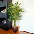 thumbnail image 5 of Nearly Natural 5.5' Bamboo Artificial Plant with Decorative Planter, Green, 5 of 9
