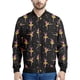 thumbnail image 3 of Chaqueta con cremallera y estampado floral en 3D de moda para hombres y mujeres, sudadera holgada, chaquetas de calle para primavera y otoño, abrigos de manga larga, 3 of 4