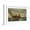 thumbnail image 1 of Art.com Printed Figurative Scenic Transportation Framed Art Prints, 15" x 21", by Winslow Homer, 1 of 5