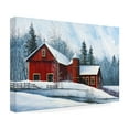 thumbnail image 4 of Trademark Fine Art Debbi Wetzel Red Barn Summer sm Canvas Wall Art - 22x32, 4 of 4