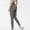Gray, variant on Swuxness Women Yoga Sports Pants Side Pockets High Elastic Hip Lifting Running Fitness Wear