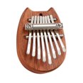 thumbnail image 1 of Mini portátil de 8 teclas Sapele Plate Kalimba Beginners Thumb Piano Mbira (Cat) Likrtyny Para estrenar, 1 of 8