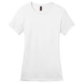 thumbnail image 5 of District Made Ladies Perfect Weight Crew Tee-4XL (Bright White), 5 of 6