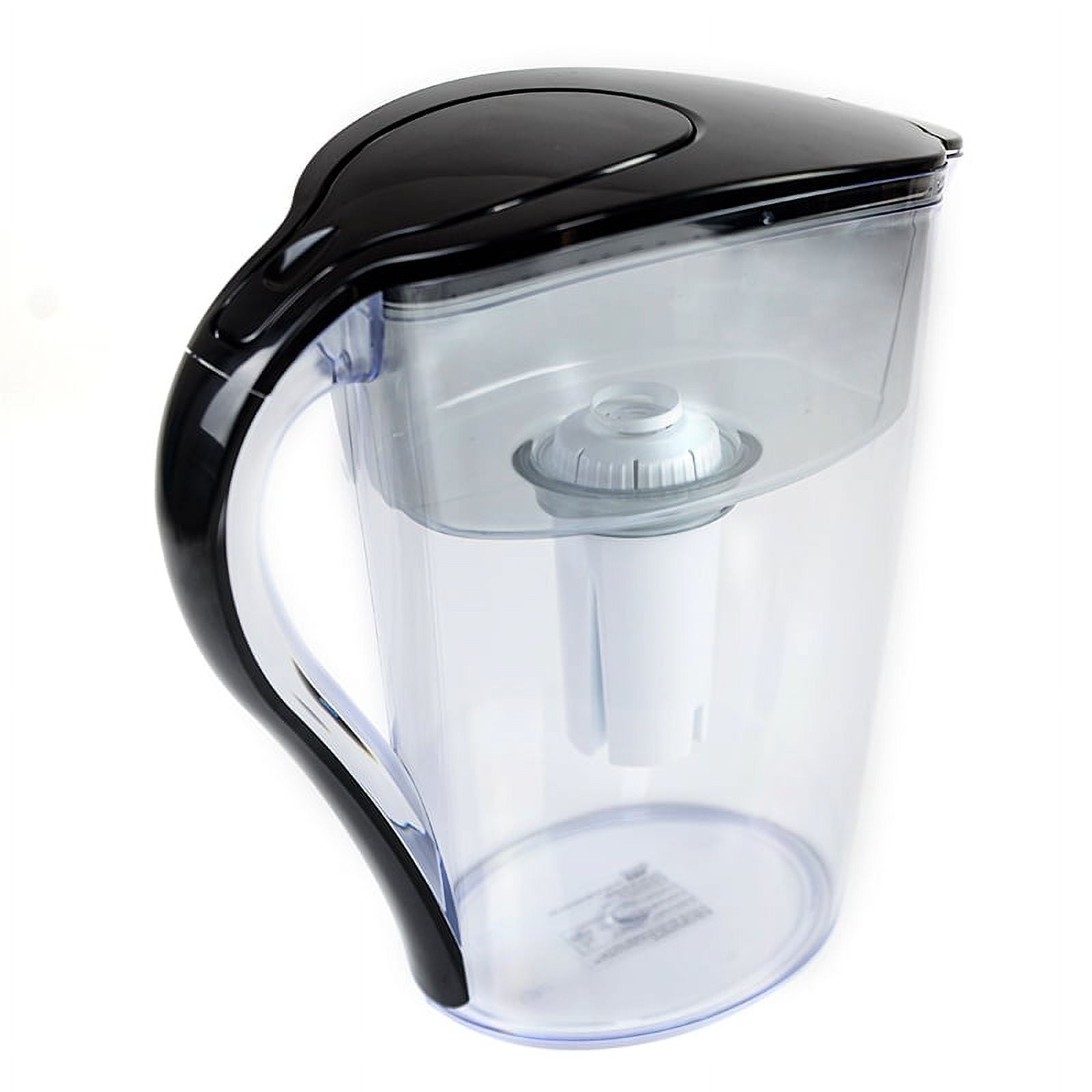 Great Value Water Filter Pitcher 10 Cup Series, Blue Color, BPA-Free Plastic Water Pitcher, Brita Filter Compatible