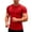 Red, variant on Men’s Compression Base Layer Long Sleeve Quick Drying High Elastic Fitness Top