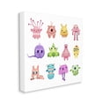 thumbnail image 3 of Fun Varied Monster Creatures Fairy Tales & Fantasy Graphic Art Gallery Wrapped Canvas Print Wall Art, 3 of 7