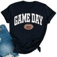 thumbnail image 2 of Njagoc3 Womens Chic Football Jersey - Inspired Short Sleeve - Sporty and Fashionable, 2 of 6