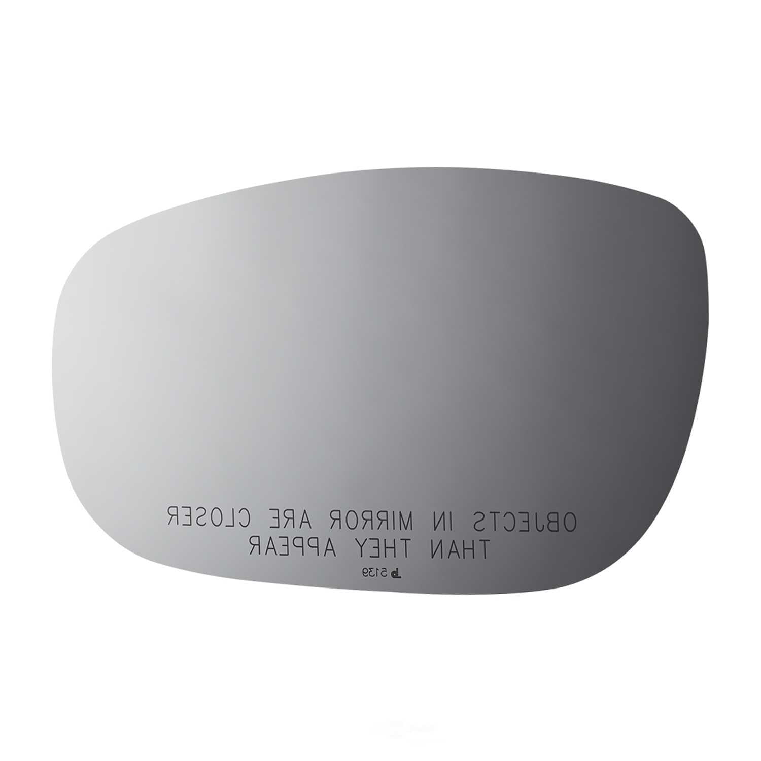 Burco Side View Mirror Replacement Glass - Clear Glass - 5139