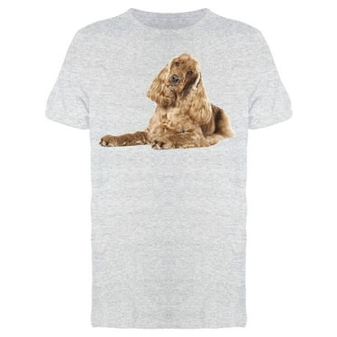 English Cocker, With Turned Face T-Shirt Men -Image by Shutterstock, Male Medium