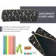 thumbnail image 5 of Fotbe Retro Skeleton Dancing On Halloween Party Estuche para Lápices de Cuero con Estampado, Estuche con Cremallera Resistente, Organizador Compacto y Elegante para Papelería, 5 of 7