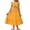 Yellow, variant on Tween Girl Summer Dresses Easter Graduation Tie Back Flutter Sleeve Maxi Dress
