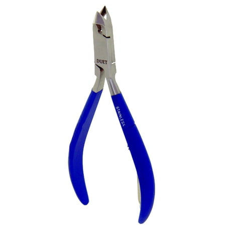 Body Toolz Dual-Sided Cuticle Nipper. 1/4 Jaw on One Side. 1/2 Jaw on the Other Side. Extremely Sharp