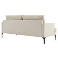 thumbnail image 5 of Modway Evermore Upholstered Fabric Sofa in Beige, 5 of 8