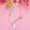 thumbnail image 5 of LOLIPPYY 2-Pack Adjustable Baby Girl Bracelets with Cute Bell Charms, Soft Comfortable Fit Infant Jewelry Accessories, 5 of 7