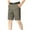 Olive Green, variant on WREESH Men's Dress Shorts Work Shorts Fashion Chino Shorts Loose Summer Short Pants Walkshorts Navy