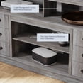 thumbnail image 3 of BELLEZE TV Stand Media Entertainment Center - Stoneford (Gray Wash), 3 of 7