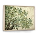 thumbnail image 3 of Designart "American Basswood Collage A Tree's Tapestry I" Oversized Landscapes Framed Wall Art - Country Green Tree Hallway Framed Wall Art Decor, 3 of 7
