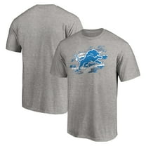 Men's Heather Gray Detroit Lions True Color T-Shirt